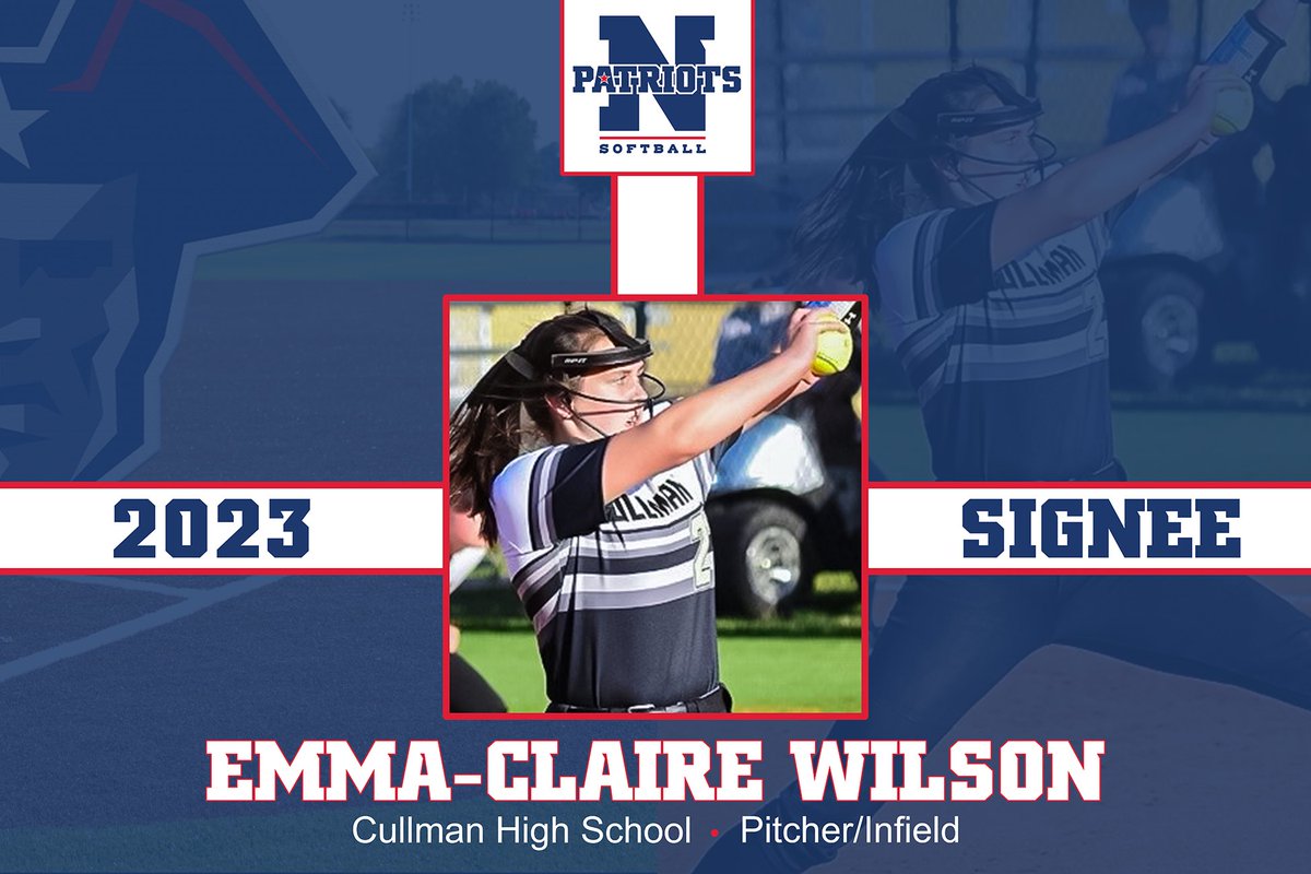 Northwest Shoals Softball (@nwscc_sb) on Twitter photo Officially Signed ✍🏼
🥎 Emma-Claire Wilson
📍 Cullman, AL
🏫 Cullman High School
Welcome to the Family, <a href="/EmmaClairewils2/">ECWilson_27</a>! Officially Signed ✍🏼
🥎 Emma-Claire Wilson
📍 Cullman, AL
🏫 Cullman High School
Welcome to the Family, <a href="/EmmaClairewils2/">ECWilson_27</a>!