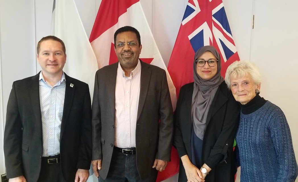 CCIR_Ldn's tweet photo. Great discussions today with Mayor of London, @JoshMorganLDN and @mrcssi board members and Bonnie MacLachlan and @HasZeba about the role of MRC in the community. @mohd_baobaid #ldnont https://t.co/81hL911mvC