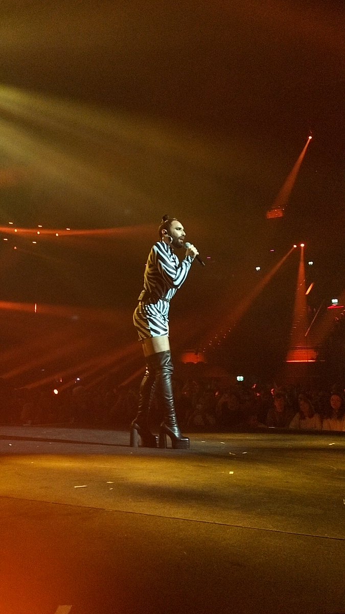 I don't think <a href="/ConchitaWurst/">Conchita Wurst</a> will ever understand what she means to me. Seeing her in front of me in real life for the first time tonight made me so emotional. She is everything.