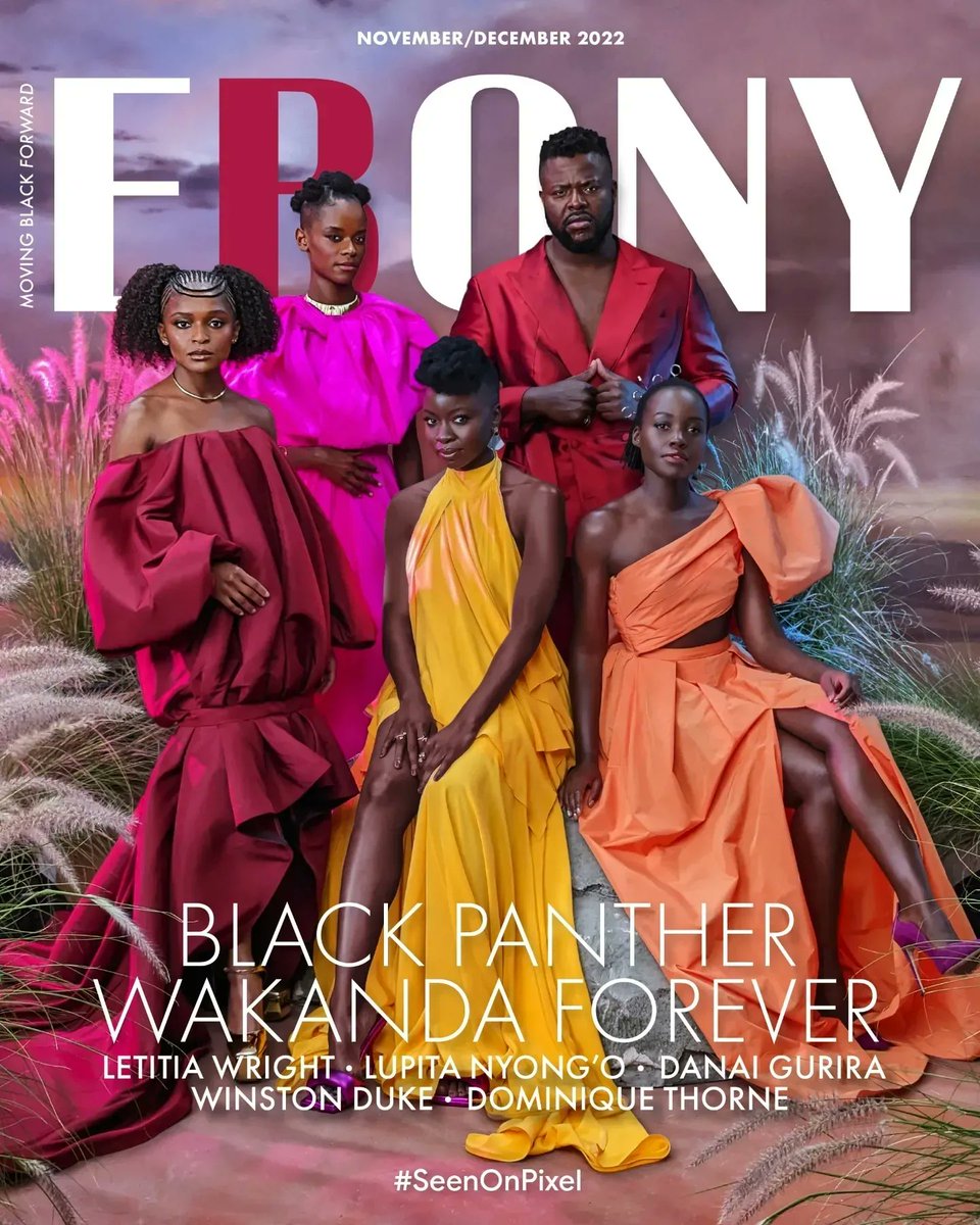 We're proud to present the cast of the biggest film release of the year photographed with Real Tone on #Pixel7, in partnership with <a href="/EBONY/">EBONY</a> for their Nov/Dec cover. For more info on how this amazing cover came together visit: store.google.com/intl/en/ideas/…
#SeenOnPixel #EBONYMag