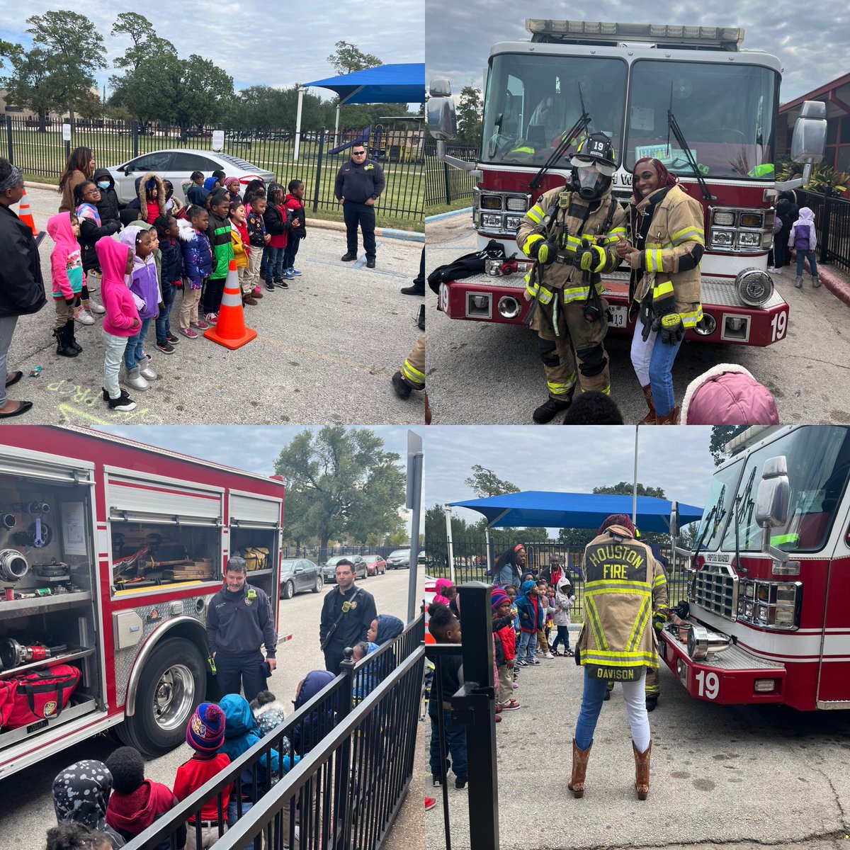 OMG….today was nothing short of amazing. Thank you so much HFD Station 19 for coming out to educate our students on how you are constantly protecting and serving our 5th Ward Community. <a href="/NATQHENDERSON/">Nat Q. Henderson Elementary</a> has so much gratitude. I love the kids 💯