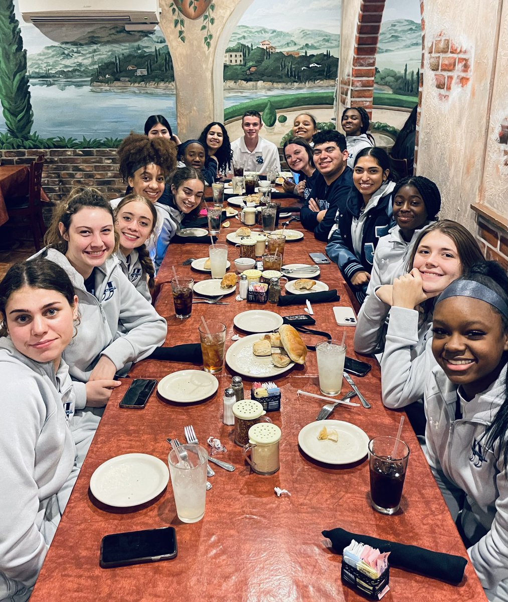 Second game against Steele didn’t have the outcome we would have liked, but time to refuel with a good Italian dinner. #JagFamily