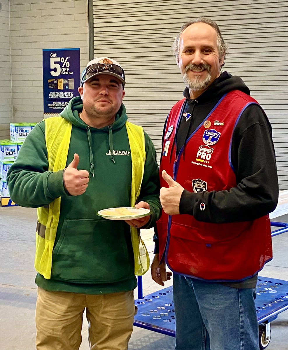 2322 Lunch for our Pro customers today . We appreciate your business !!! Thank you team for all you do . <a href="/AndyBlier2322/">Andy B</a> <a href="/TheProRally/">Pro Rally</a> <a href="/Anthony_Battle1/">Anthony Battle</a> <a href="/BDabrieo/">Brian Dabrieo</a>  <a href="/LowesProShannon/">Shannon Tucker</a>