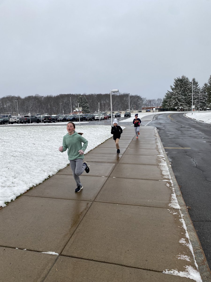 Turkey Mile friends! Great work today! 🥇 Gabby 🥈 Riley 🥉 Madeline