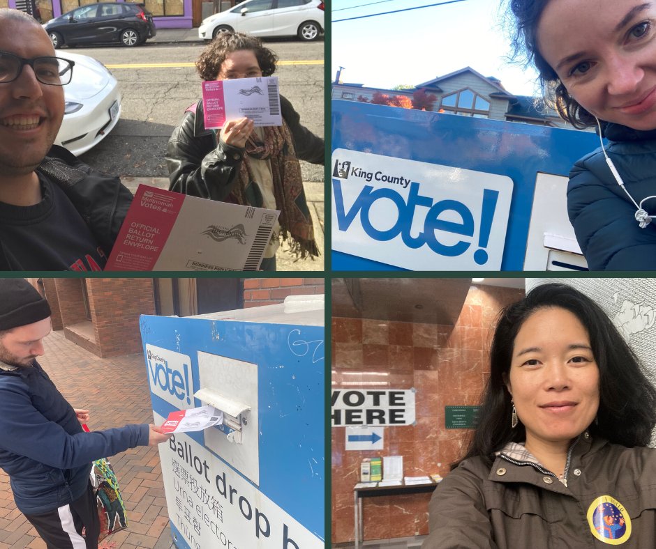 Sightline's tweet photo. Voters across Cascadia are upgrading their electoral systems through the implementation of election reforms, after years of Sightline support and guidance. Give today to support Sightline's critical democracy reform work: https://t.co/azVPg8zFF2 https://t.co/B6SNlP4YKh