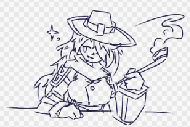 GaIaxysWitch's tweet photo. I made a samurai cowboy lady.
she's very cool.
#andryart #art #oc https://t.co/97CzH7qLwB