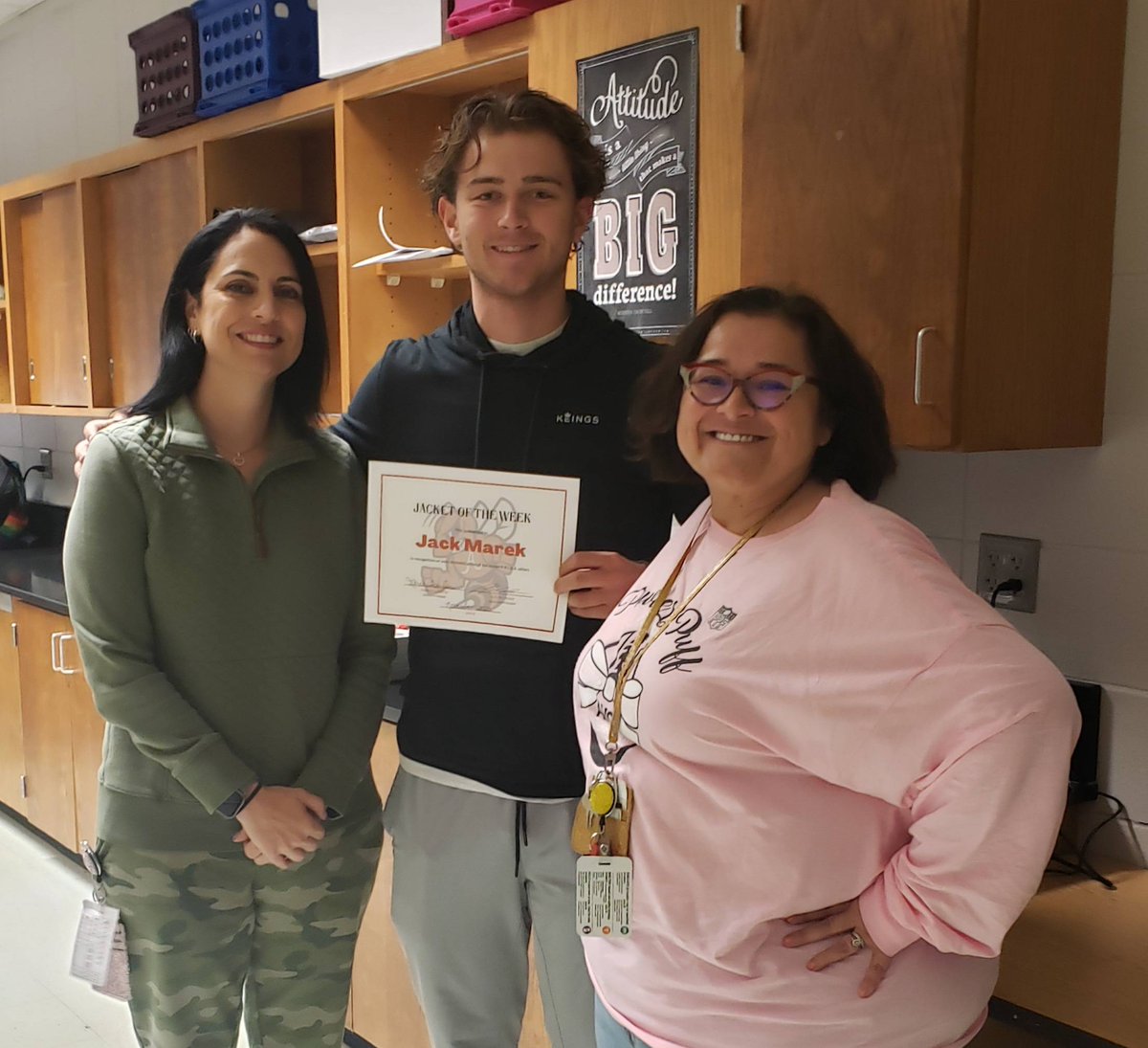 AlvinHSJackets's tweet image. Jack Marek is a positive and hard-working student willing to support anyone. That is why he is a JACKET OF THE WEEK! #JOW #JPND