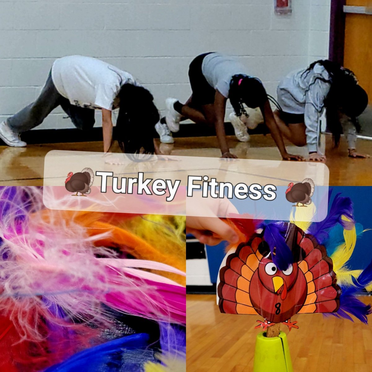 Today we did Turkey Fitness - we are ready to Gooble some turkey!!!
<a href="/NISDConnally/">Connally Coyotes</a>