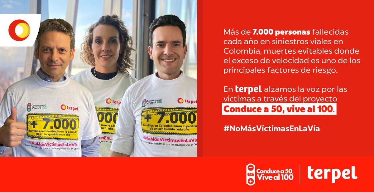 TerpelCol's tweet image. Todos conocemos casos de víctimas de siniestros viales.
 
Un vecino, un familiar, un amigo o un compañero de trabajo que se vio impactado por el exceso de velocidad. Hoy los recordamos. 
 
#NoMásVíctimasEnLaVía @conducea50