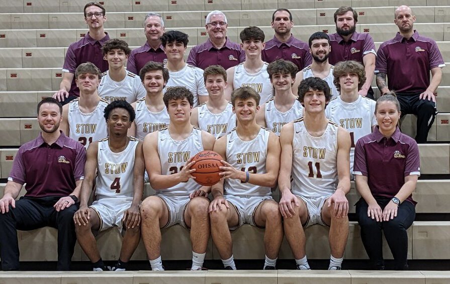 Meet your 2022-2023 Stow-Munroe Falls High School boys’ basketball team. 
#Family
#BetterAsOne
#GetItDone