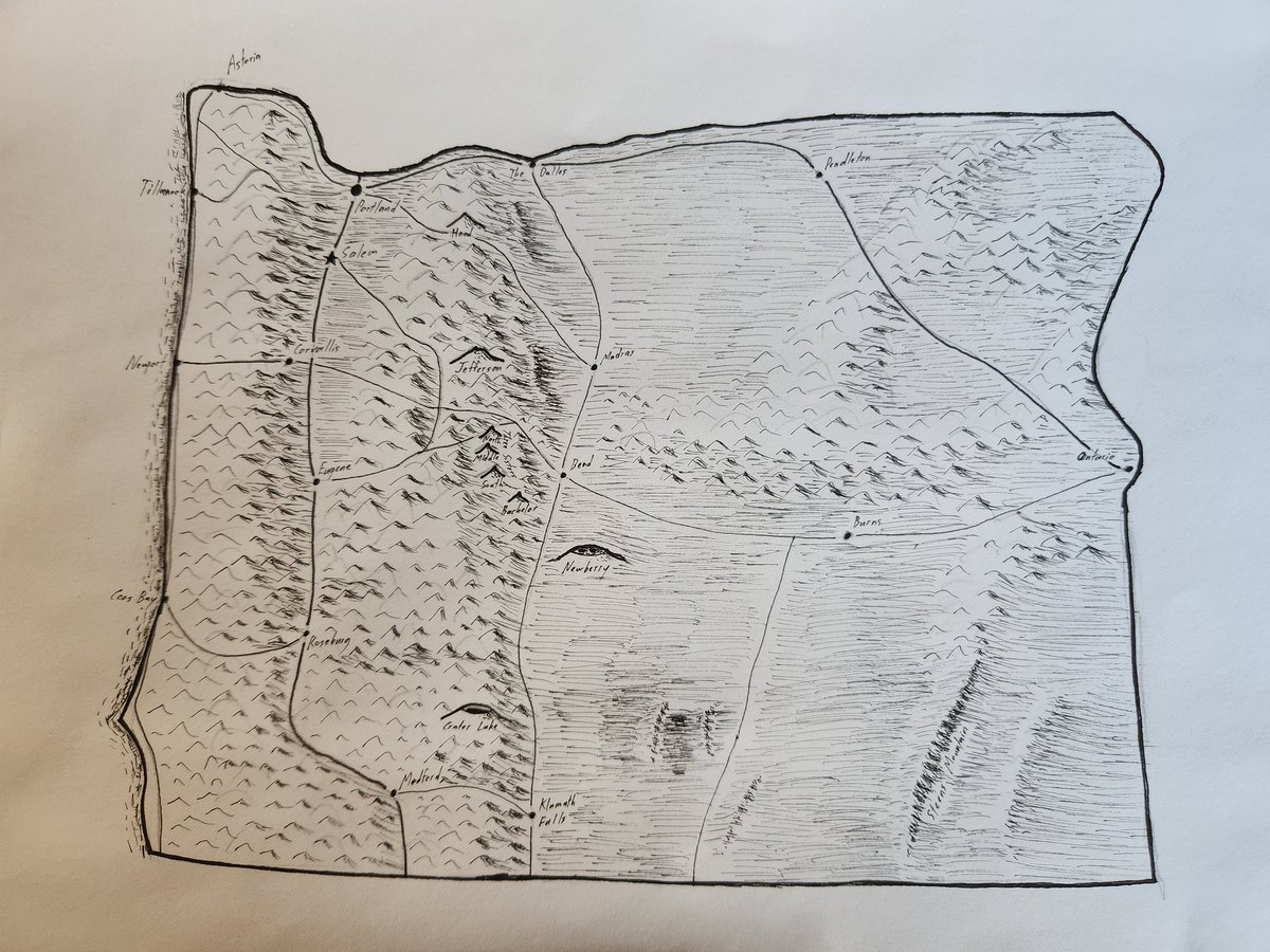 Geolographer's tweet photo. Just moved back to Oregon and don't yet have access to my usual carto tools, so this is my only submission for this year's #30DayMapChallenge. https://t.co/wMLwOAwMr4