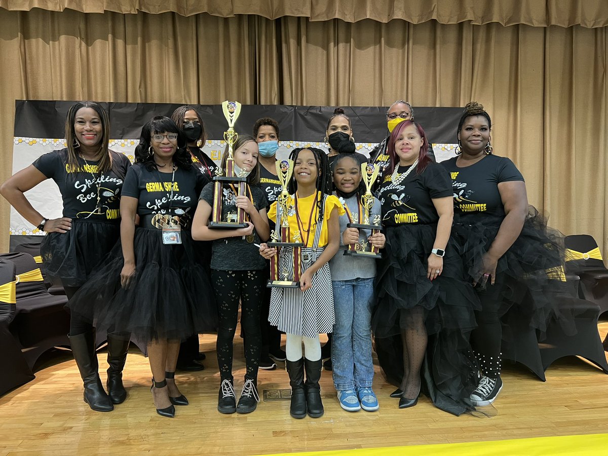 Our Annual 2022 Spelling Bee was un-BEE-lievable! Congratulations to the winners and ALL of our participants!! Our students can BEE anything and spell EVERYTHING! Special shout-out to our Spelling Bee Committee for a success event! CONGRATS 🦅 #TheShire901 #GreatnessAtGermanshire