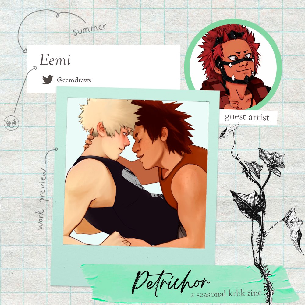 Let's go outside, take in the sunbeams and welcome <a href="/eemdraws/">Eemi 🌻</a> ! Our next guest artist in our summer lineup!