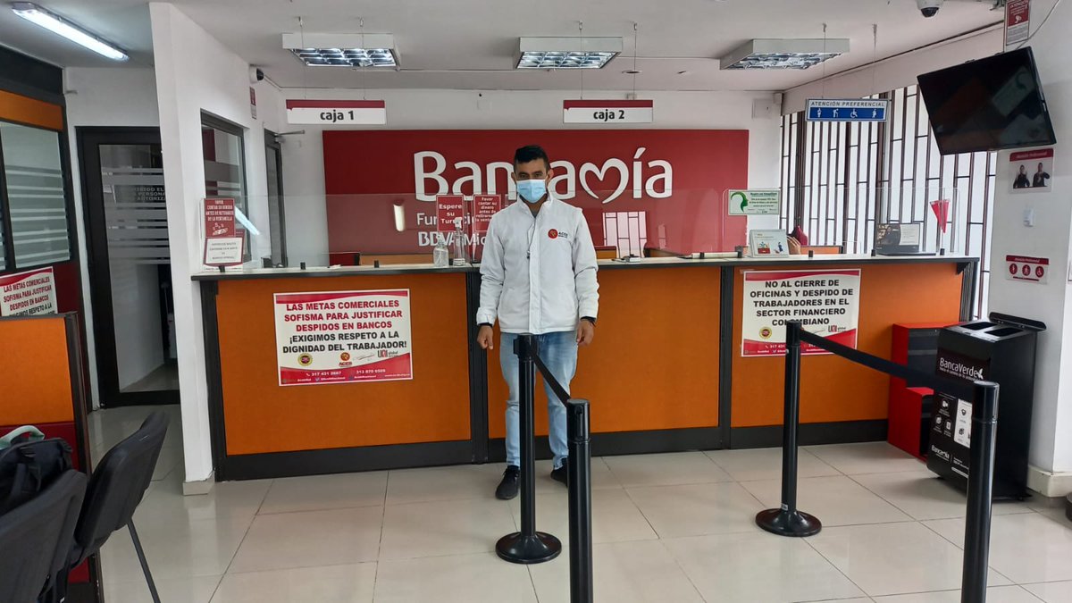 acebnacional's tweet photo. #NoMasAcosoLaboralEn Bancamía por metas comerciales y sin herramientas de trabajo 

@OLRUIZL @ncarolina11 @SanthiagoLuisRo @BibyPerezCard @AcebSecBucarama @AcebStaMta https://t.co/VgpLAtUKao