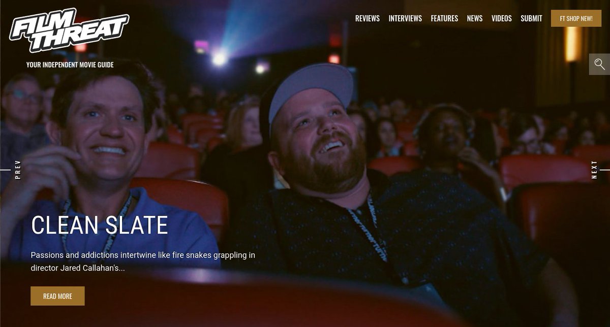 FilmThreat's tweet image. “…follows two filmmakers, Cassidy Detmer and Joshua Litton…recovering drug addicts…” Michael Talbot-Haynes is fascinated by Clean Slate.
filmthreat.com/reviews/clean-… #SupportIndieFilm #CleanSlate #Documentary