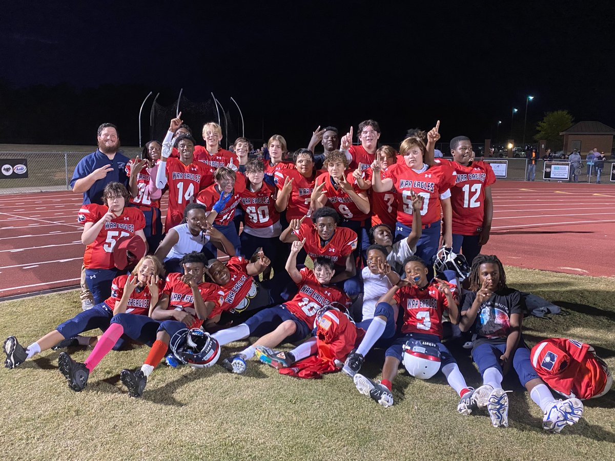 My 8th grader and his team finished off a great season. #FutureBulldogs