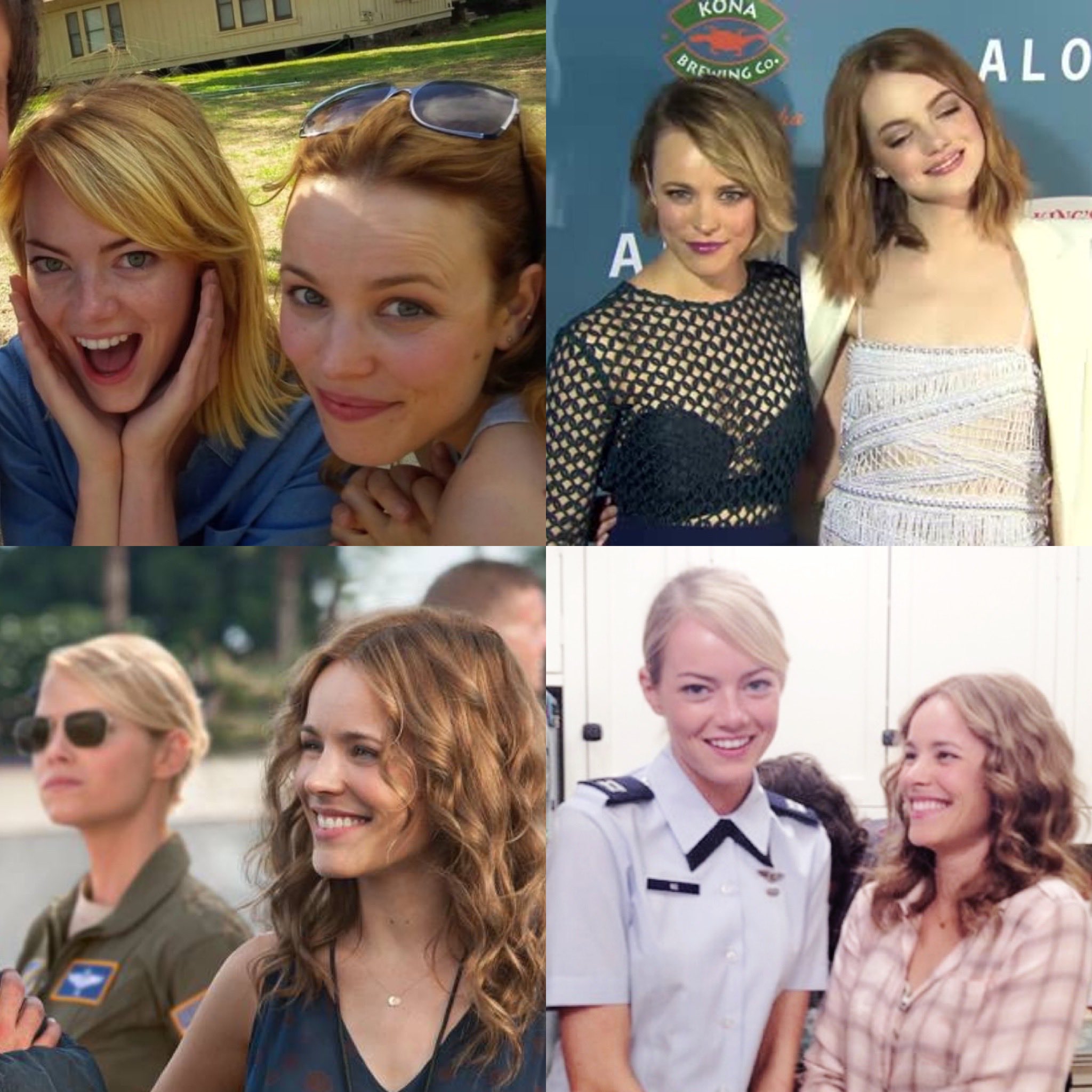Happy birthday to Emma Stone s co-star in aloha , academy award nominee Rachel McAdams! 