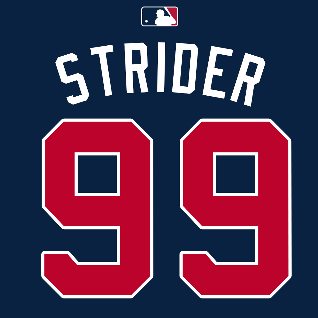 MLB Jersey Numbers on X: RHP Spencer Strider (@SpencerSTRIDer) switches  from number 65 to number 99. First wearer in team history. #Braves (thanks  to @grantmcauley)  / X