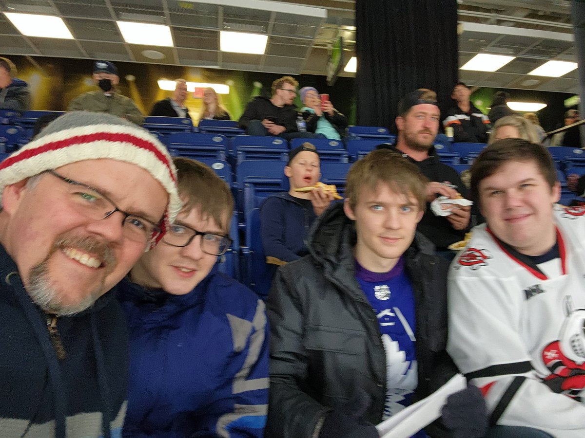 Row m seat 12 <a href="/BigMarcosPizza/">Big Marcos</a> <a href="/OHLIceDogs/">Niagara IceDogs</a>