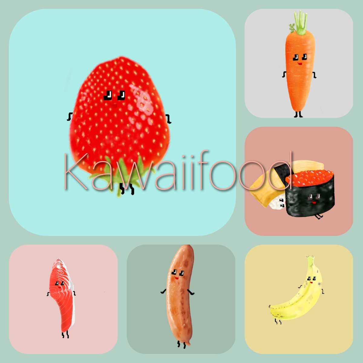 ♡Kawaiifood♡
可愛くて大切な食べ物がテーマのコレクションです🍞✨
これまでに20作品をお迎えいただきました🍓🍨✨
食べ物じわじわ増やしていきます🌭😋❗
是非一度お立ち寄りください🍎😊
opensea.io/collection/kaw…