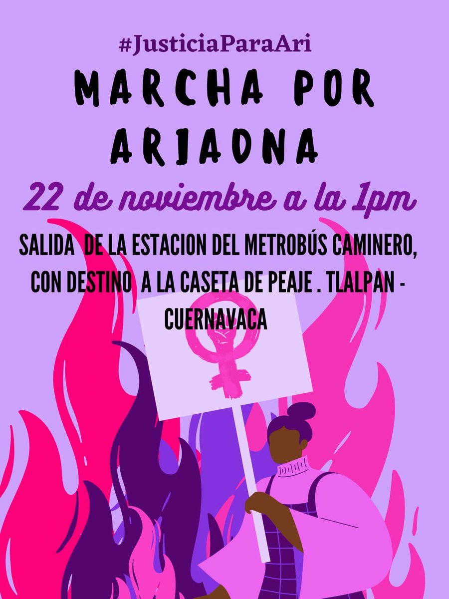 FansDeMiyagi's tweet photo. #JusticiaParaAri Si… Rautel y Vanessa ya están enchiquerados pero todavía falta el criminal fiscal de Morelos ⁦@urielgandara⁩! Marchemos ahora para que nadie tenga que marchar para protestar nuestra muerte https://t.co/ysDtw8yqBo