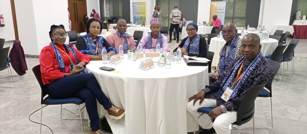 Sweddguinee's tweet photo. Au Cameroun , le SWEDD Guinée a pris part à l’atelier régional de partage d’expériences sur l’autonomisation des adolescentes et des femmes. Un financement de la Banque Mondiale. @Sweddguinee https://t.co/Hpkcjns9JG