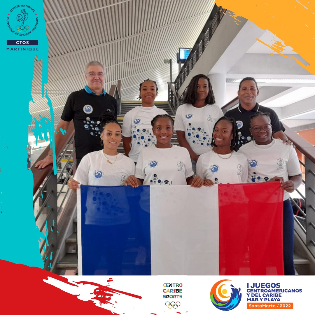 La délégation qui représentera la Martinique aux jeux de la mer et de plage en Colombie s'est envolée ce matin.  Nous leur souhaitons bonne chance. 💪🏻
#ctosma #centrocaribesports #ijuegoscentroamericanosydelcaribemaryplaya #martinique