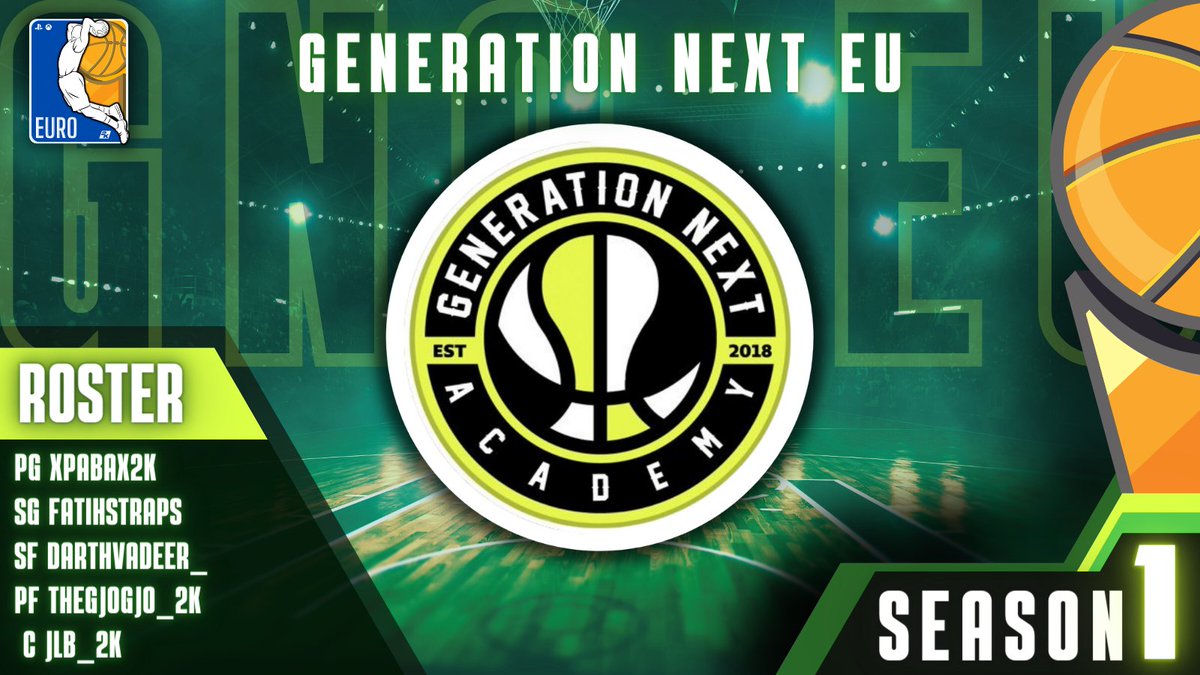 🏆 @GNA_2k have signed up for Season 1!

Roster:
<a href="/xpabax2k/">xpabax</a> 
<a href="/FatihStraps/">fatih</a> 
<a href="/DarthVadeer__/">Luka 🇷🇸</a> 
<a href="/TheGjoGjo_2K/">TheGjoGjo</a> 
<a href="/JLB_2K/">JLB</a>  

➡️ Register now: hof-euro.com/season-1-regis…

<a href="/DangerrFT/">Over-Night Danger 💫</a> <a href="/Big_Brudda_PURP/">Coach Purp</a> <a href="/iNetworkSports/">iNetwork</a> <a href="/rawee_23/">rawe 🇹🇷</a> <a href="/DirtyGraphics/">DirtyGraphics</a>