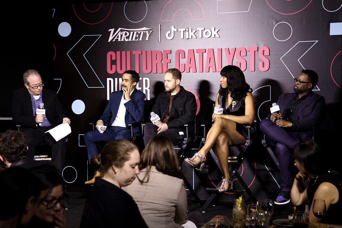 Variety's tweet photo. Top executives from HBO and TikTok joined Variety and TikTok's #CultureCatalysts Dinner to discuss the marketing campaign behind "House of the Dragon." https://t.co/hbnR2zB7vU