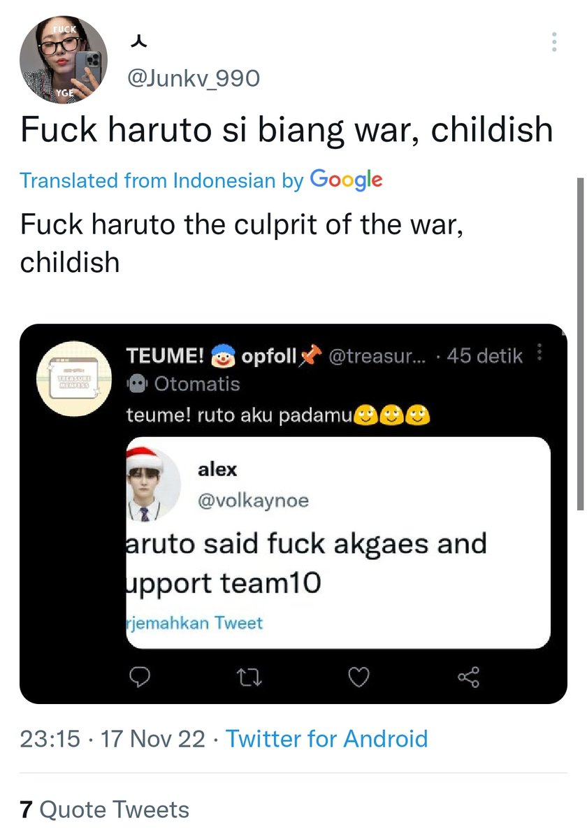 HRTPROTECT's tweet image. 📢RNB

-blaming 🦋 for the frequent wars in Teuland when it's their own fault! 🦋 even reminded us not to go to war, he is that kind of person😊

📎 
📎 

⚠Report their acc &amp;amp; their post!