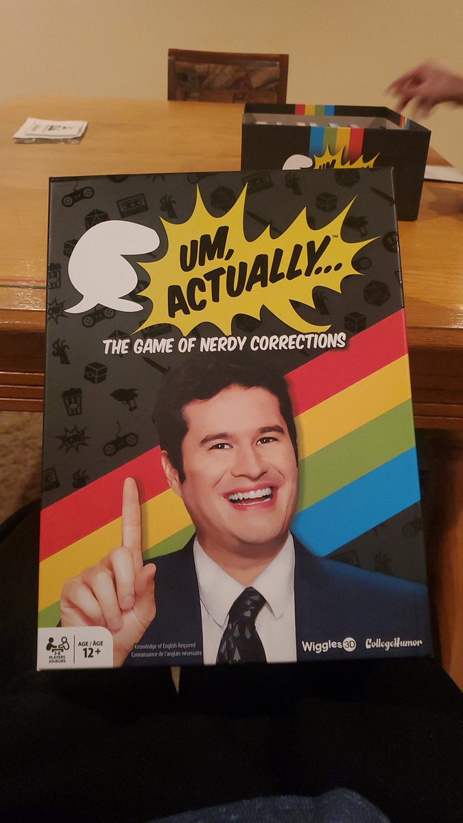 Congrats Mike Trap from <a href="/UmActuallyShow/">Um Actually</a> /<a href="/dropout/">Dropout</a> for being immortalized as a #boardgame !