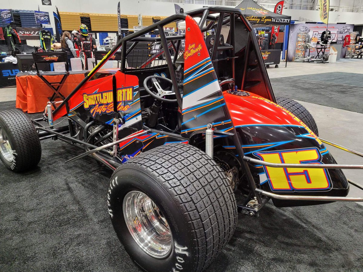 All setup at the Northeast Racing Products Trade Show Show at the NY State Fairgrounds in Syracuse. Stop at the RUSH booth &amp; see the beautiful <a href="/HovisAutoSupply/">Hovis Auto Supply</a> RUSH Late Model of Jeremy Wonderling &amp; the <a href="/RUSHSprints/">RUSH Sprint Cars</a> of Lacey Shuttleworth Friday from 10-8 &amp; Saturday from 10-6!