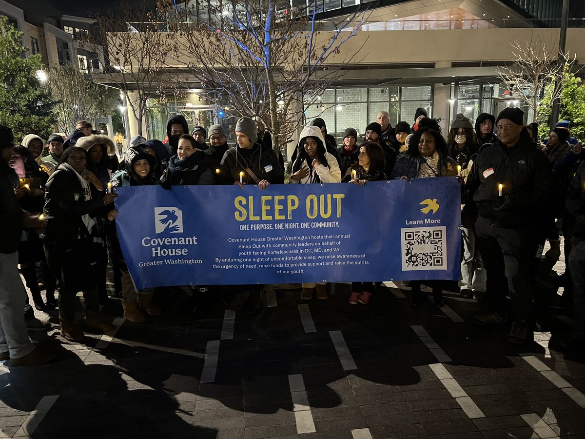 Because it’s Right! It’s 28 degrees tonight & more than 100 volunteers are sleeping out to benefit homeless youth in the DMV. We’re out for ONE NIGHT imagine if you had to endure the entire winter! Help us DONATE NOW! Click the link make a difference NOW! bit.ly/sleepoutdc
