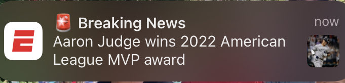 Shohei Ohtani had a better season this year and somehow a guy who doesn’t even win the triple crown gets MVP? ⁦<a href="/MLB/">MLB</a>⁩ honestly wonders why their best years are behind them? It saddens me to have lost all respect for the league and those running it into the ground