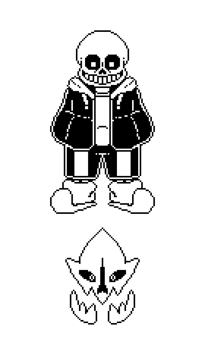 chichi3002_1's tweet photo. 這是我畫的 #像素 #undertale #sans 跟 #gaster_blaster
(Credits)
Undertale by Toby fox
Art by chichi3002
#undertalefanart #pixelart https://t.co/Y40m8WkWIY