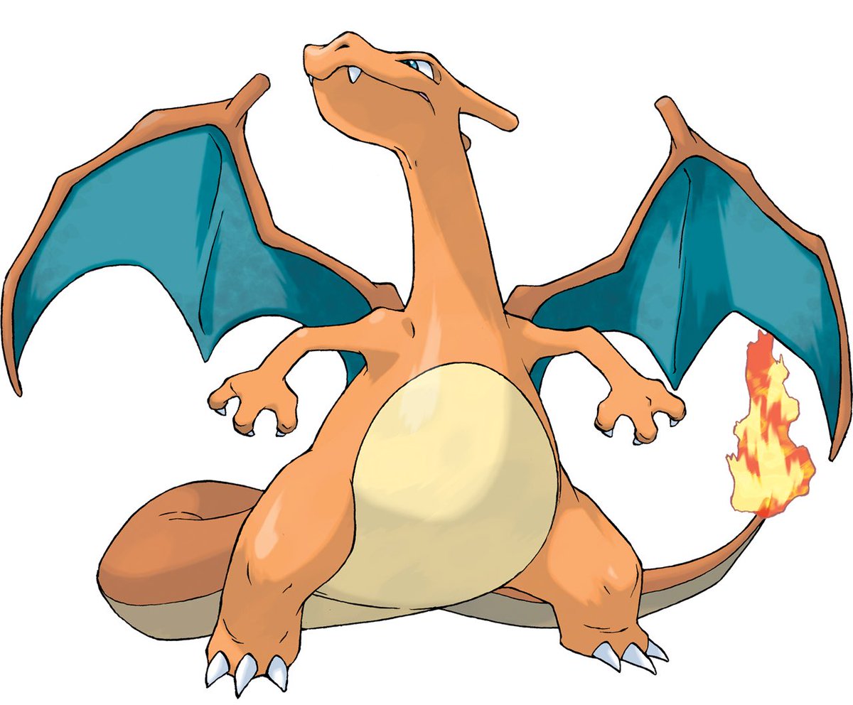 charizard flame-tipped tail pokemon (creature) no humans solo claws white background standing  illustration images