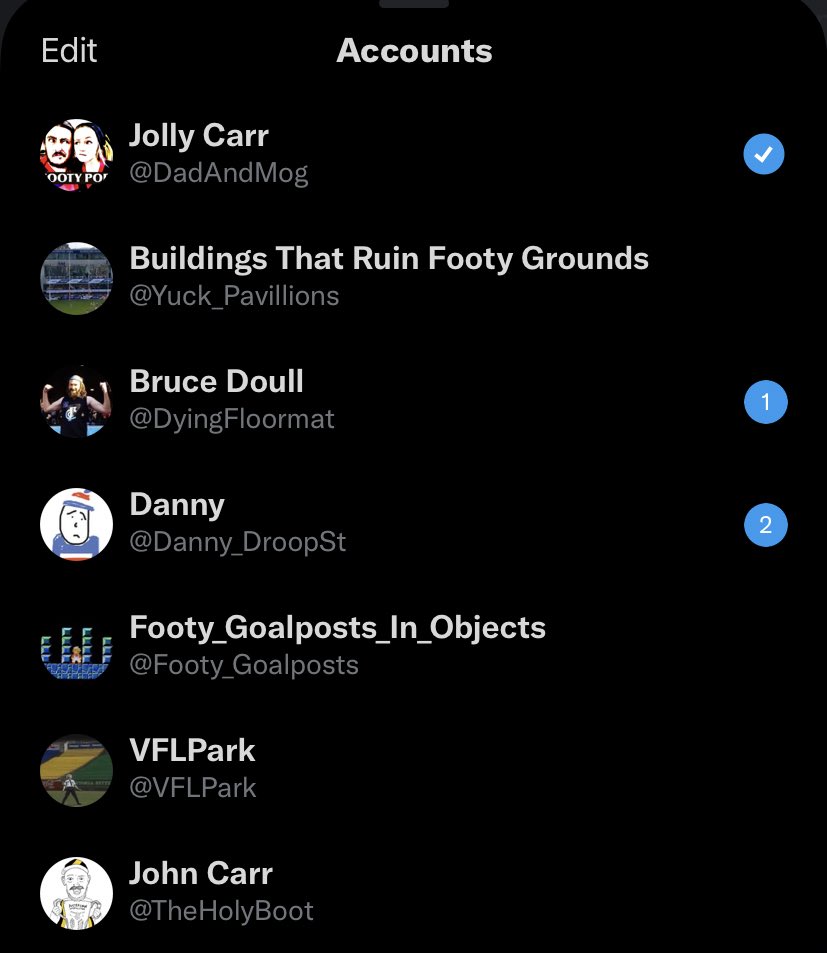In case this is the end…here are all of my twitter accounts for those playing along at home. Add <a href="/Digger_Pies/">Digger</a>…I just can’t remember how to log in!