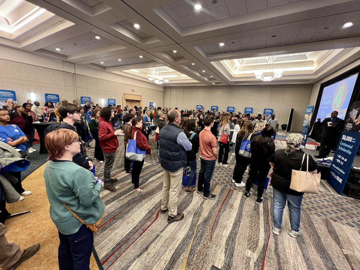 PresidentMcPhee's tweet photo. That’s a wrap on the 2022 #TrueBlueTour! Thanks Chattanooga for a great close to an amazing run: Hundreds of prospective students, families and guidance counselors across four states and 14 cities! Miss us on the road? Go to https://t.co/66GO5R5H89 and see us for a Preview Day! https://t.co/66B0Gyo4pM