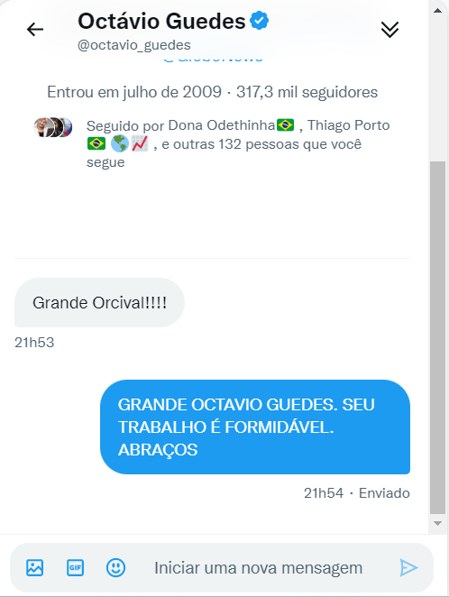 Jornalista Tiago Rego tweet media