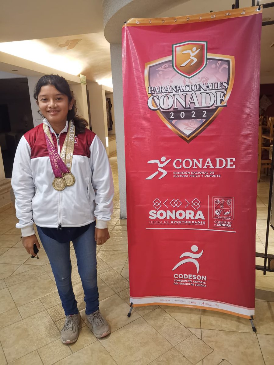 Mayusa25's tweet photo. No hay nada más insoportable que una madre rebozando de orgullo 🤩🔥.
2 medallas de oro 🥇🥇, uno en lanzamiento de disco y otro en lanzamiento de bala que obtuvo en los juegos Paranacionales #CONADE2022 en el Estado de Sonora.
Mi Paratleta #1 😍. https://t.co/Fa52zICtGY