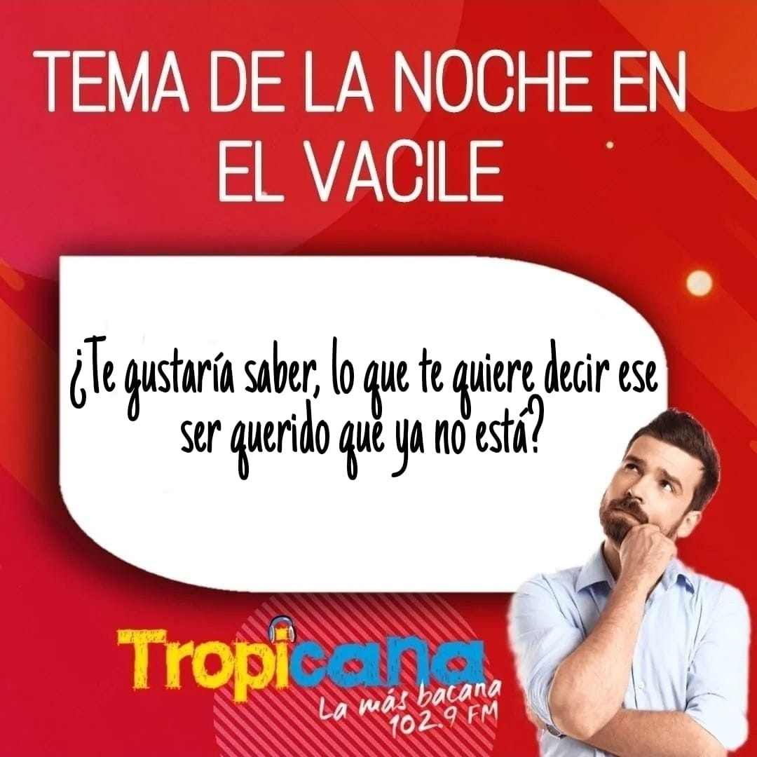 El Vacile es con <a href="/luchydjradio/">Lucia Molina</a> con los mejores temas y todo el sabor de la noche. Hoy: #Conexión. Invitada: Dennys Céspedes   --->: bit.ly/3301tB7