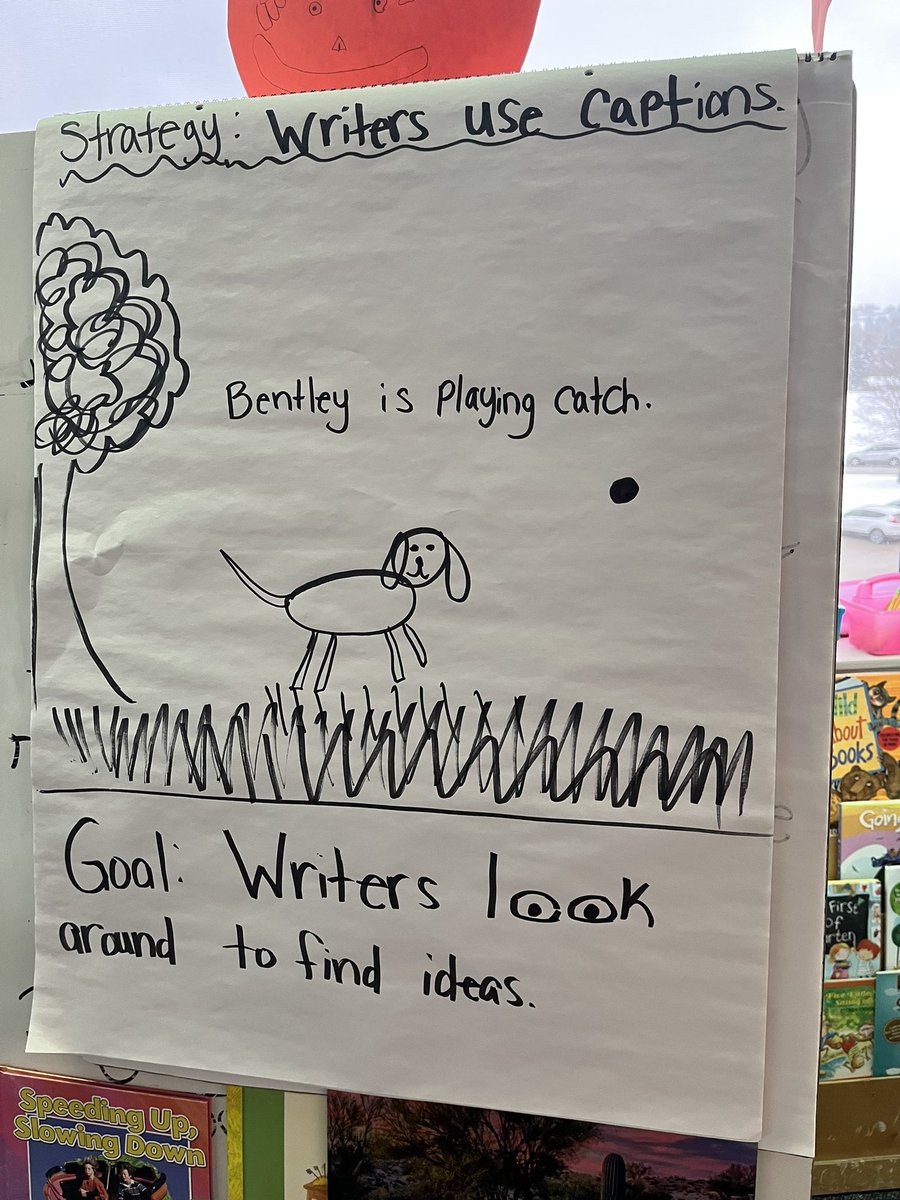 EmilyFriemann's tweet photo. @SdwView modeling writing strategies to help writers meet their goals! #SDWwrites ❤️✏️ https://t.co/83b4KWgDZC