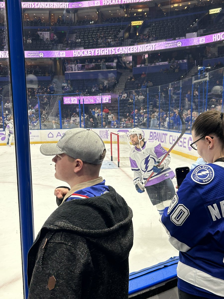 ItsAbbeyRivera's tweet photo. #gobolts @TBLightning happy birthday to me 🥰 https://t.co/NnnKktoctW