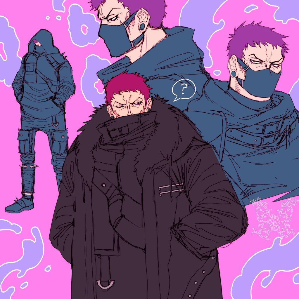 mewiyev's tweet image. i like to draw katakuri 🍩