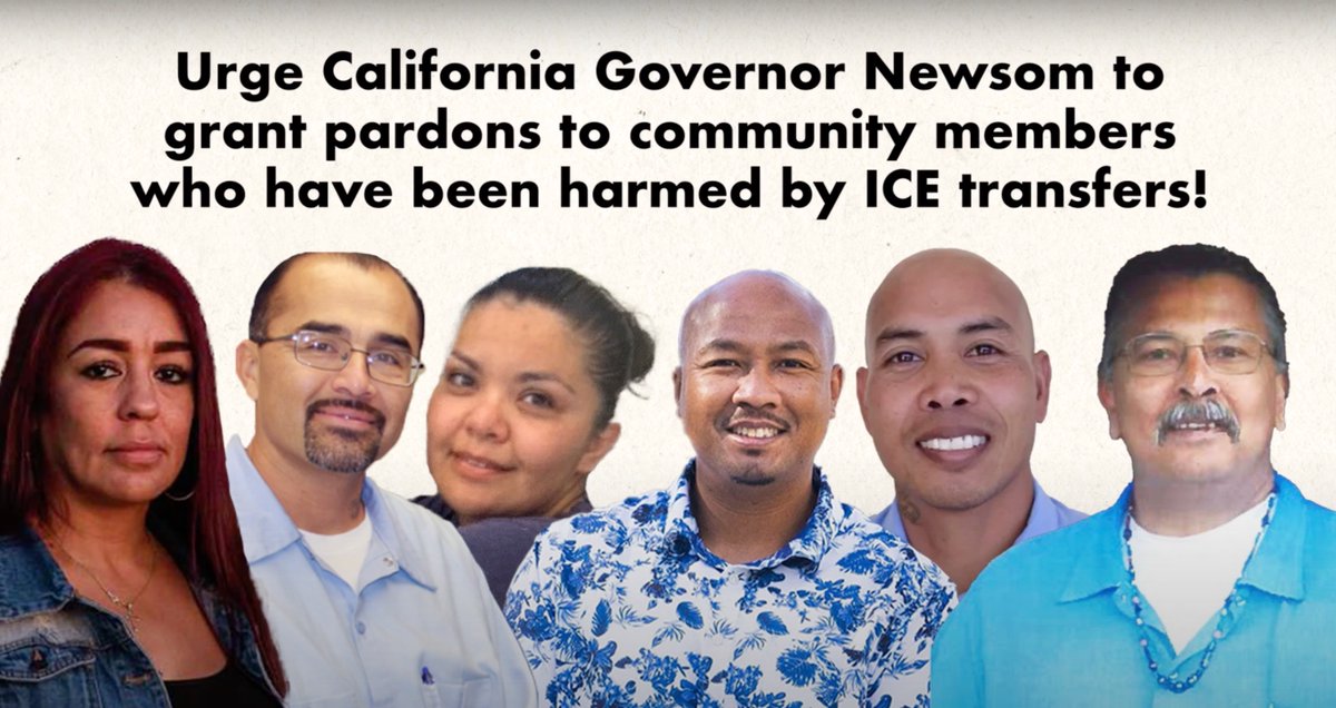 ICE transfers separate families. 

As the holidays approach, community members should be home with loved ones, not suffering in ICE detention.

Help us take action to help bring community members home! #StopICEtransfers #Pardons4thePeople

👉🏽bit.ly/pardons4theppl 👈🏽