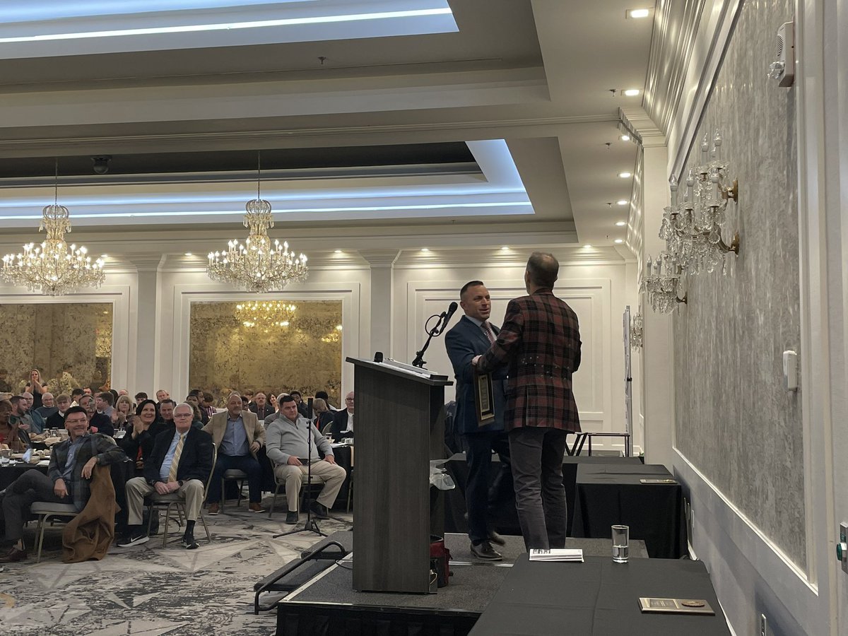 1480whbc's tweet photo. 2022 WHBC Stark County Coach of the Year Dan DeGeorge of the Lake Blue Streaks

@Lake_Athletics @StreaksFootball @LakeCoachD https://t.co/9hgw5XyDIN
