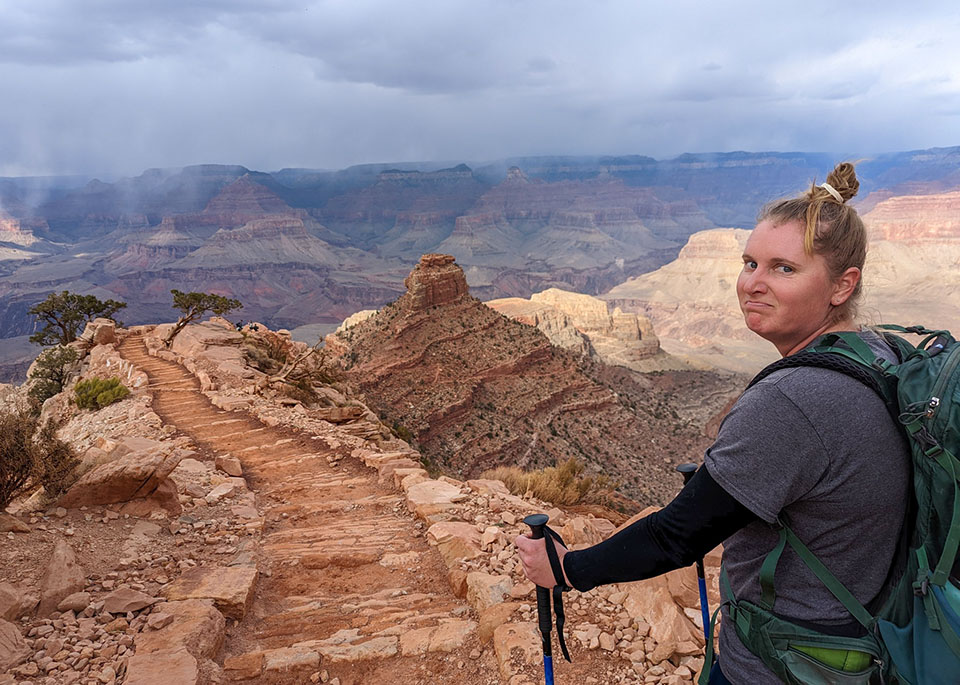 Have you ever been hiking and felt irritable, tired, dehydrated? Do your friends want to hike 20 ft (6.1 m) in front of you and not by your side? You may be experiencing the symptoms of Resting Canyon Face (RCF) > go.nps.gov/rcf 📷Dan Pawlak