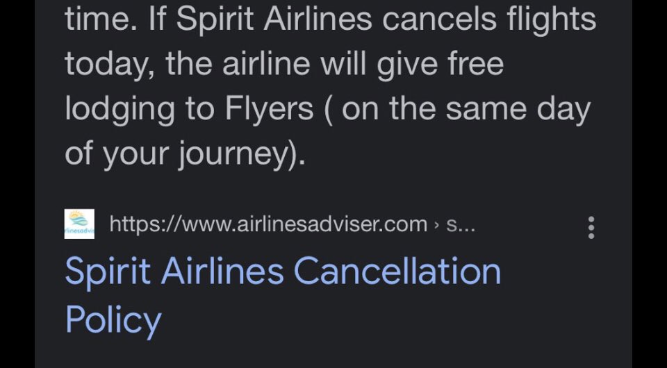 ttp_wolf's tweet photo. @SpiritAirlines so I spoke with a representative and they said they didn’t offer me a lodging credit yesterday because I didn’t ask for it myself (mind you they told me there was nothing else they could do) and now that I bring it up they want to tell me that can’t do anything. https://t.co/xQ5zlDRn6P