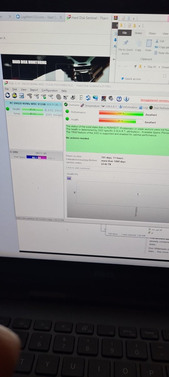 Connect4The's tweet photo. @AVGFree @AVGSupport @Dell 
Avg trying to use a 3rd party disk tool after running there driver software and destroying a laptop then trying to blame @Dell https://t.co/9Ug2ggYcPW