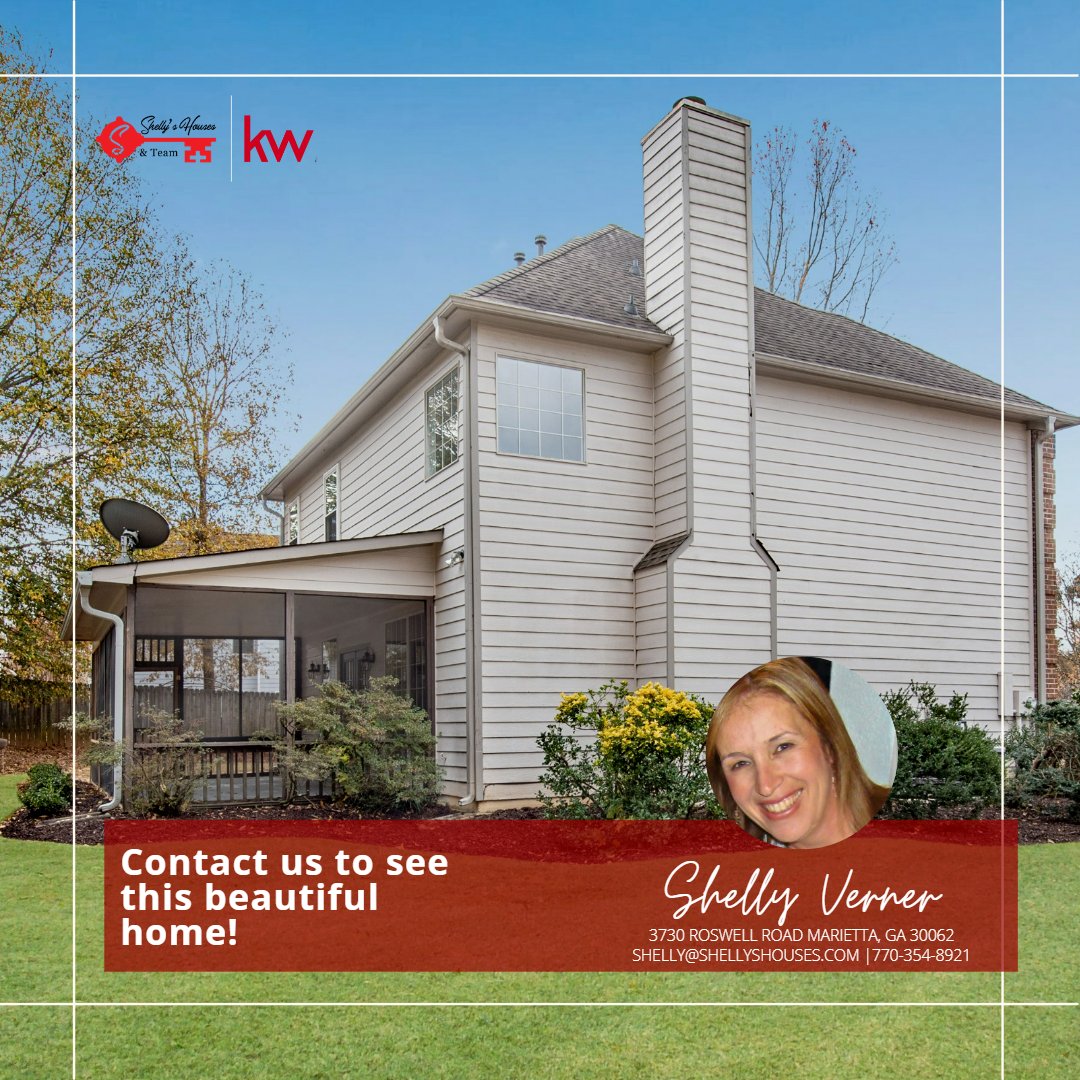 🏡 #JUSTLISTED this Charming House In Desirable Jones Bridge Woods Subdivision! 😍 Don't miss this beautiful home! Contact us today for a private showing!

📲 770-354-8921
📩 shelly@shellyshouses.com

#ShellyVerner #Shellyshouseskw #realtor #atlantarealtor #jonesbridgewoods